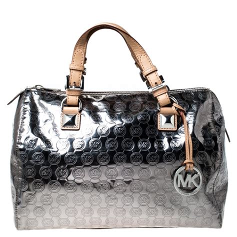 michael kors tas zilver|michael kors designer silver handbags.